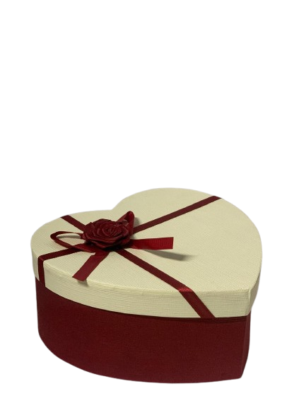Cutie cadou forma inima 22x20x9cm nr3 modele div