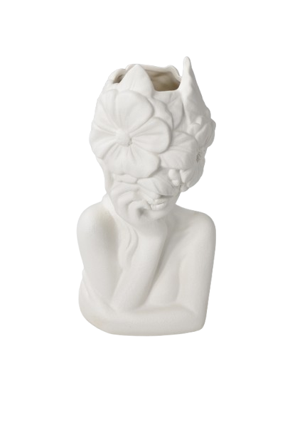 Vaza bust femeie 23cm 2630h