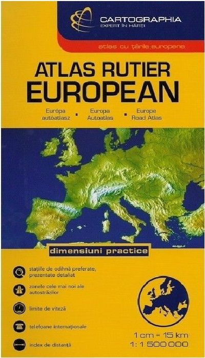 Atlas rutier european