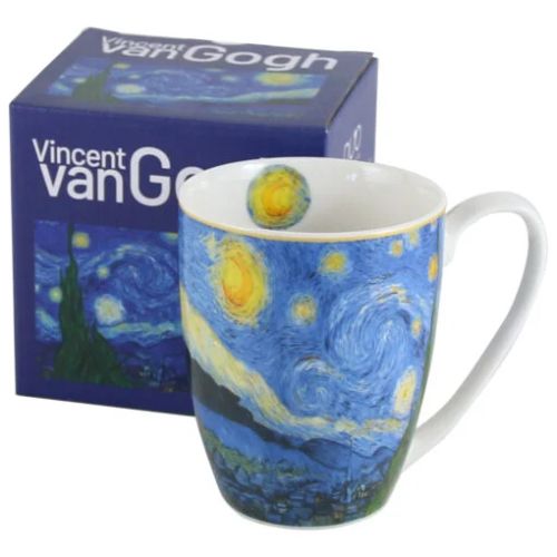 Cana portelan 360ml starry night de V. van Gogh