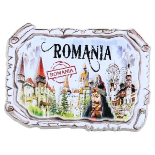 Magnet Romania 7.5x5cm b319a