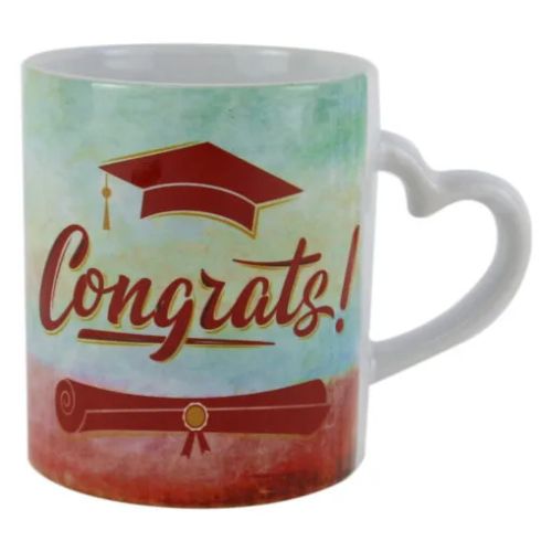 Cana  ceramica congrats rosu 2008b