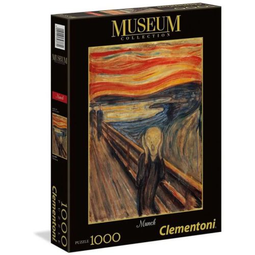 Puzzle 1000 piese museum - munch - l"Urlo cl39377