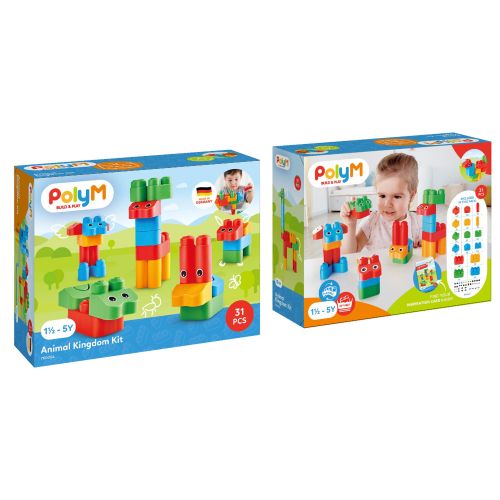Polym - gradina zoologica 31 piese 760004