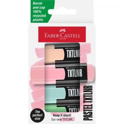 Textmarker mini set 4 pastel fc154214