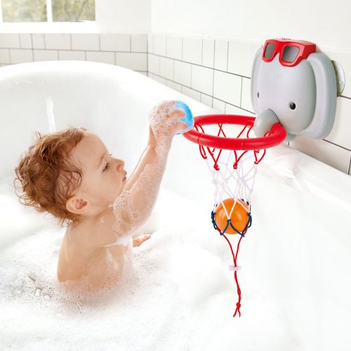 Jucarie de baie - cos de baschet cu elefant e0221a