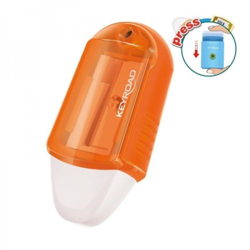 Ascutitoare plastic simpla+radiera keyroad kr971837