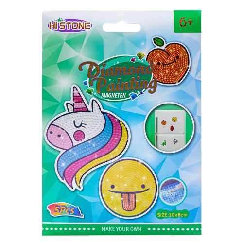 Set creativ: magneti cu diamante, 10x15 cm 40000