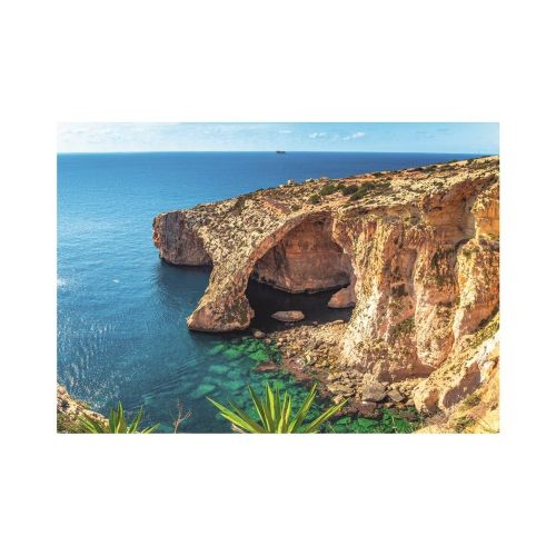 Puzzle 500 piese plaja din Malta - dino toys 502611
