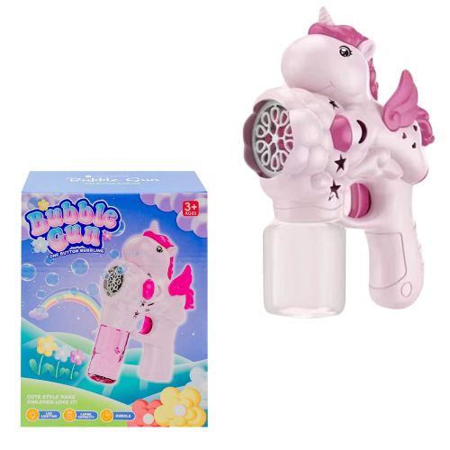 Pistol baloane de sapun cu baterii unicorn 515