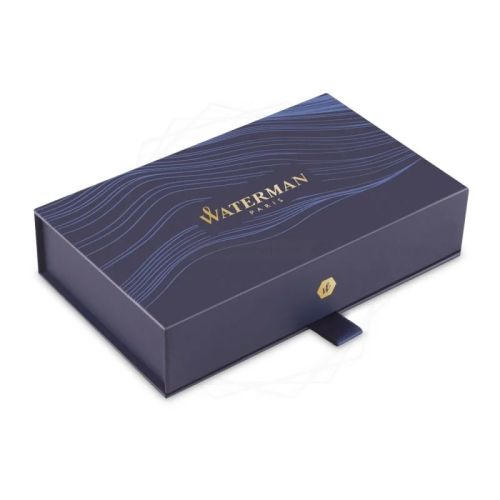 Caseta cadou cu etui piele navy (waterman) 2195849
