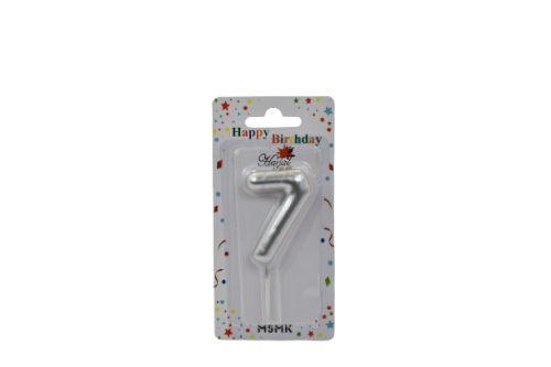 Lumanare aniversara h007 cifra 7