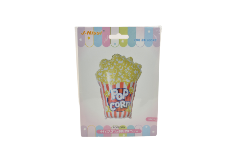 Balon folie figurina popcorn 44x66cm zzc-632