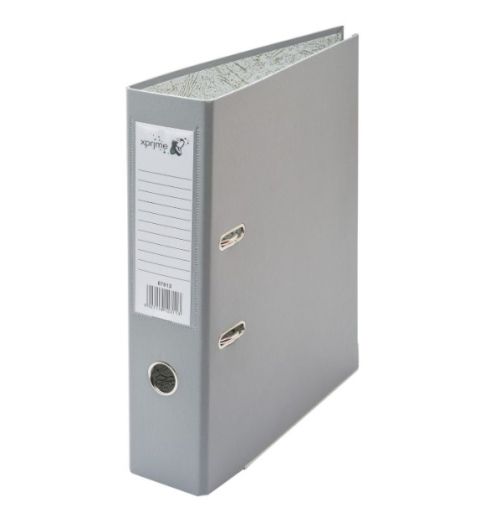 Biblioraft a4 5cm pvc gri x prime/xp87622gri