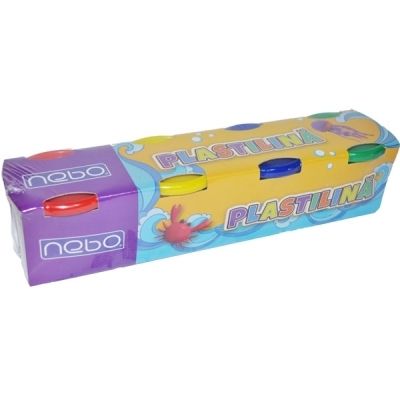 Plastilina 4 culori 100g 16792 Nebo