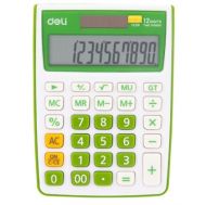 Calculator birou 12dig alb-verde 1238 deli dle1238g+++