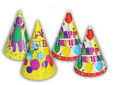 Coif carton party 24cm