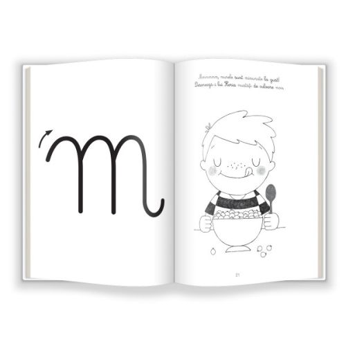 Litere si sunete. Caietul meu Montessori