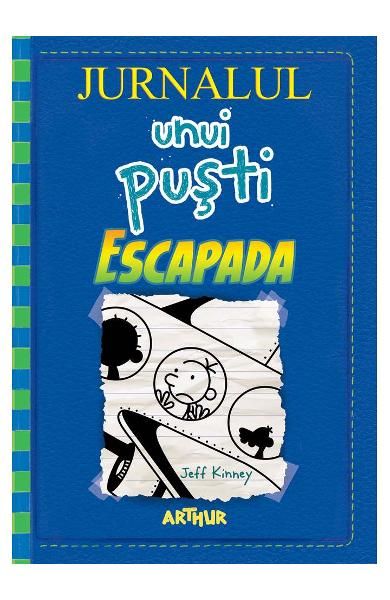 Jurnalul unui pusti 12. Escapada (cartonat)/nou