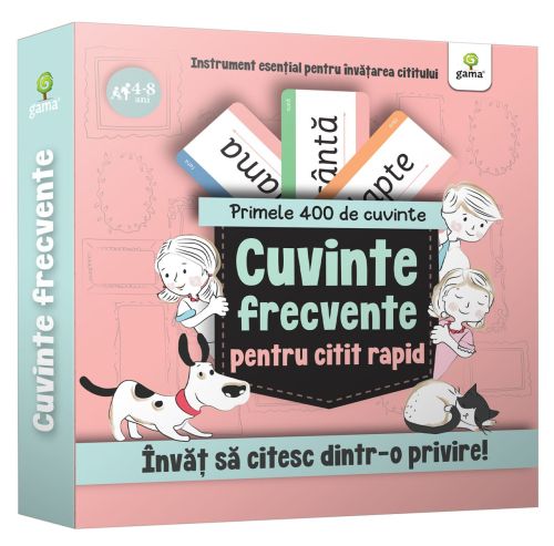 Kit. Primele 400 de cuvinte frecvente de citit rapid