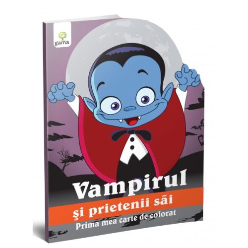 Vampirul si prietenii sai / colorat a4.13 -gama j