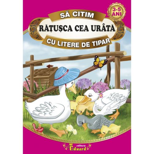 Sa citim ratusca cea urata cu litere de tipar