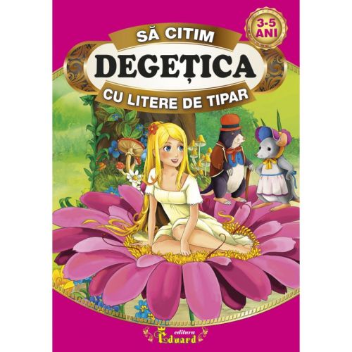 Sa citim degetica cu litere de tipar