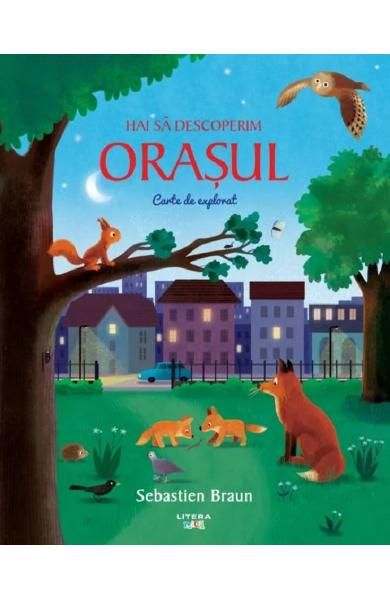 Hai sa descoperim orasul carte de explorat sebastien braun
