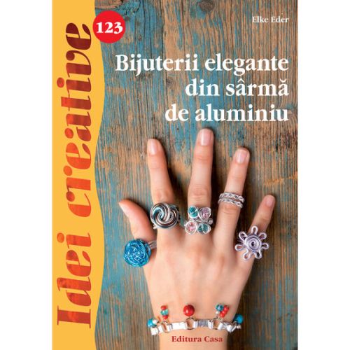 Bijuterii elegante din sarma de aluminiu - idei creative 123