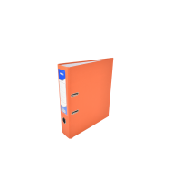 Biblioraft plastifiat, 70mm, culoare orange, Noki