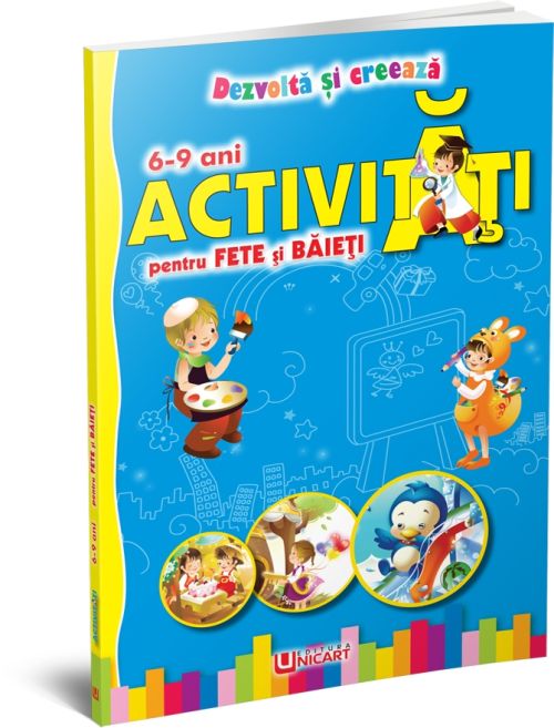 Activitati-fete si baieti 6-9 ani-unicart