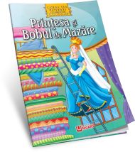 Carte de colorat - Povesti clasice - Printesa si bobul