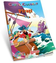 Carte de colorat pirati B5 - Unicart