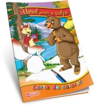 Carte de colorat - Ursul pacalit
