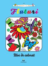 Fluturi - Carte de colorat