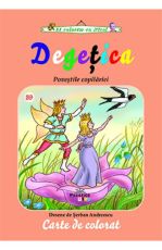 Degetica - carte de colorat