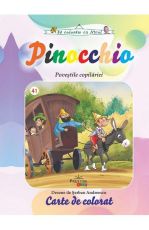 Pinocchio - carte de colorat