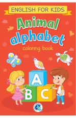 Animal alphabet: English for kids - carte de colorat - Libelula