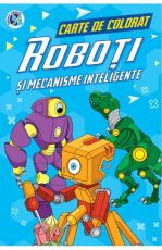 Roboti si mecanisme inteligente - carte de colorat - Libelula