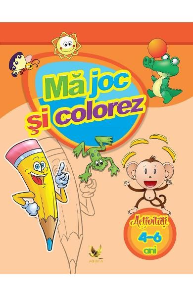 Ma joc si colorez 4-6 ani