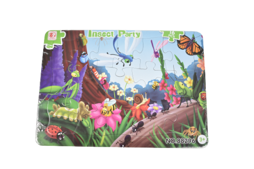 Puzzle carton insecte 88296