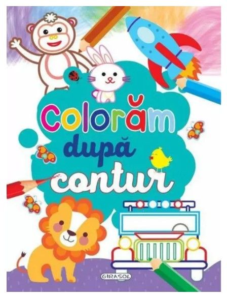 Coloram dupa contur