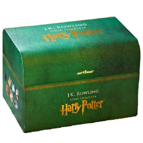 Pachet seria Harry Potter + cufar de colectie - J.K.Rowling