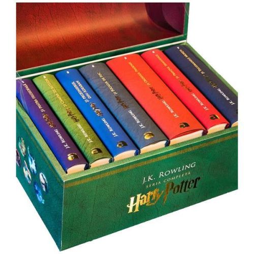 Pachet seria Harry Potter + cufar de colectie - J.K.Rowling