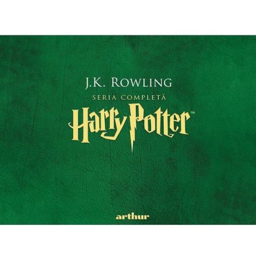 Pachet seria Harry Potter + cufar de colectie - J.K.Rowling