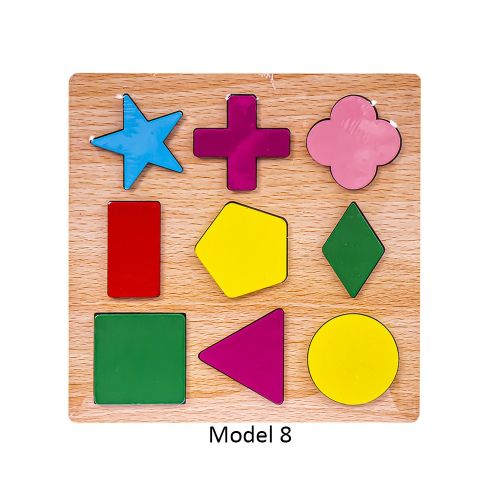 Puzzle lemn incastru xj001-020 27728