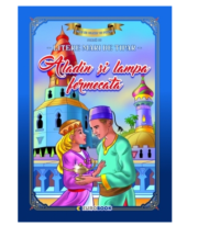 Aladin si lampa fermecata - carte de colorat B5