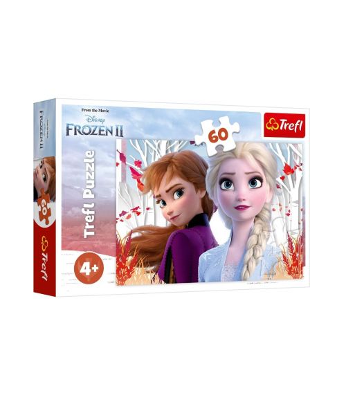 Puzzle Trefl 60 Frozen 2 Ana si Elsa 17333