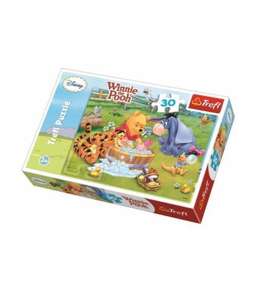 Puzzle trefl 30 piglet face o baita 18198