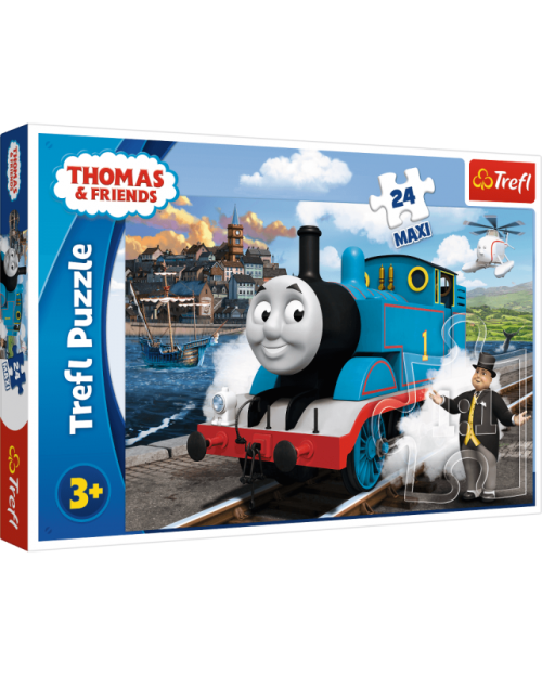 Puzzle trefl 24 maxi happy thomas day 14317